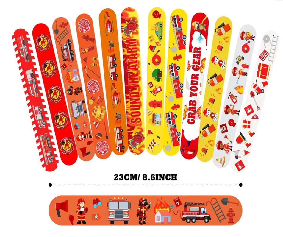 Firefighter Slap Bands